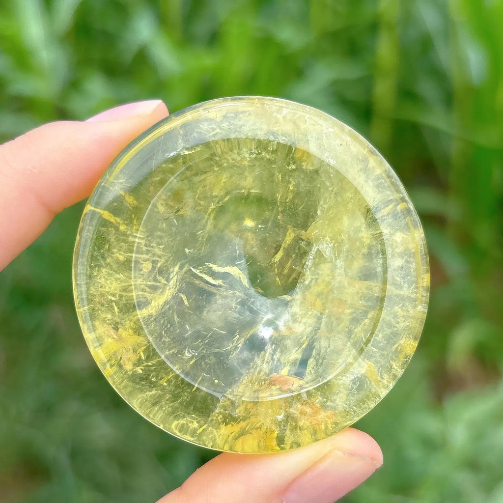 Natural Citrine Small Bowl Carving, Hand Polished Crystal Craft, Healing Mineral Stone Home Desktop Decor Art Ornament Gift