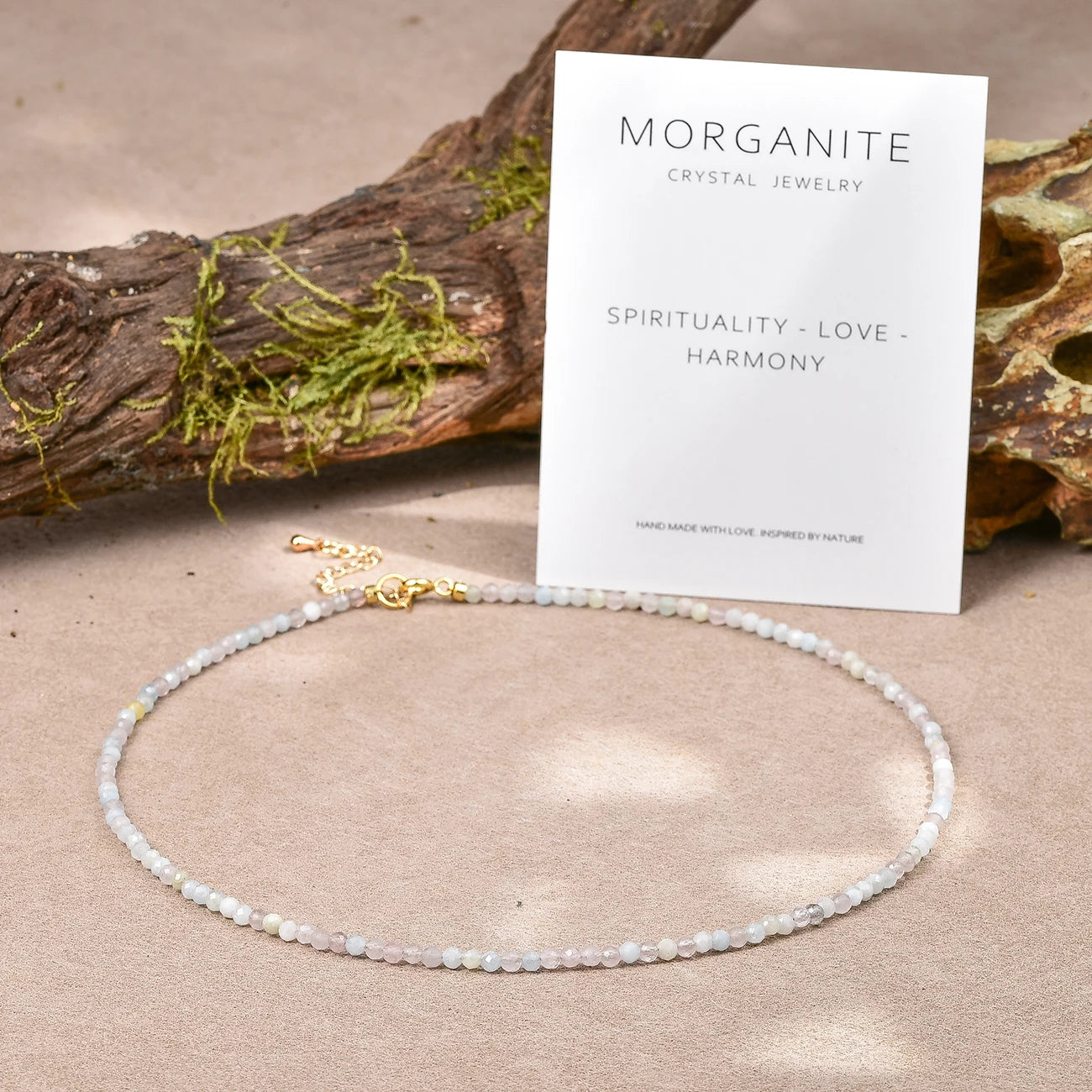 June Birthstone Moonstone Choker Necklace