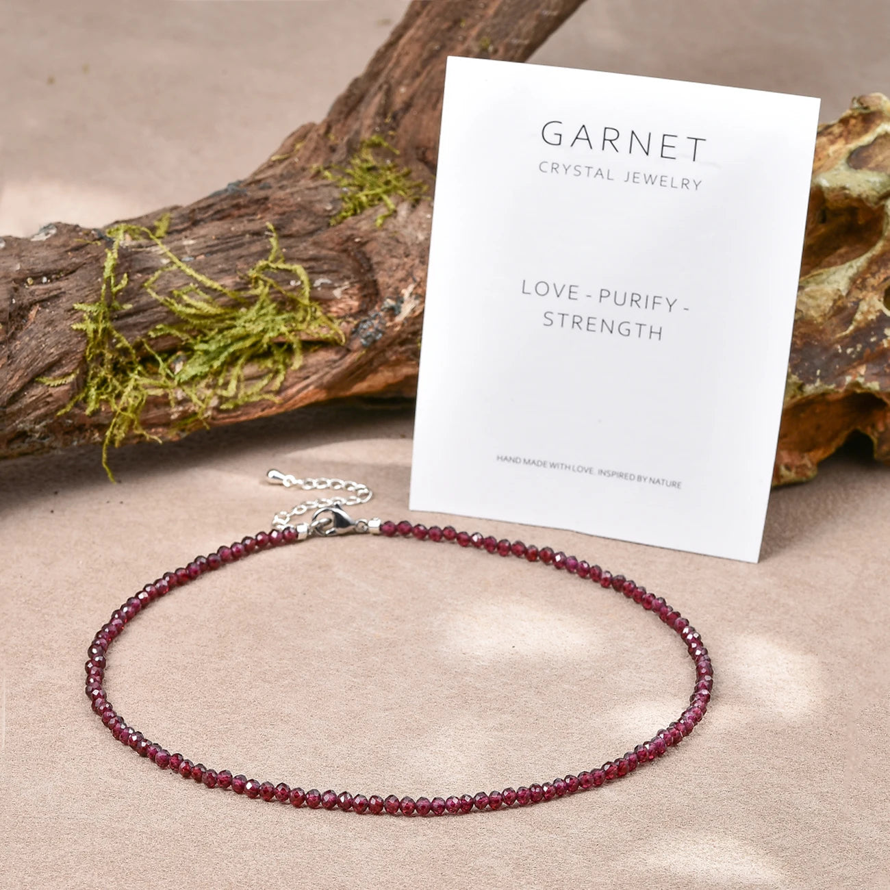 June Birthstone Moonstone Choker Necklace New