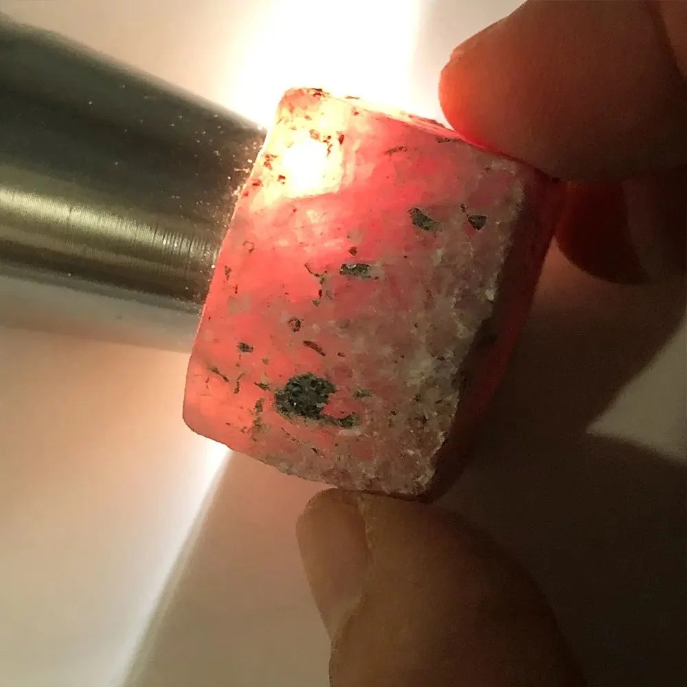 Natural Ruby Corundum Raw Crystal Stone | Genuine July Birthstone