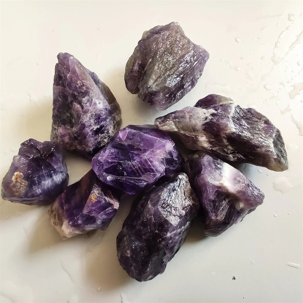 Natural Amethyst Crystal Chips