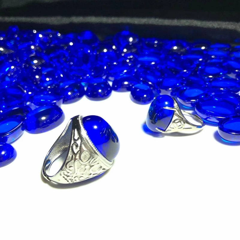Large Oval Blue Sapphire Loose Gemstone