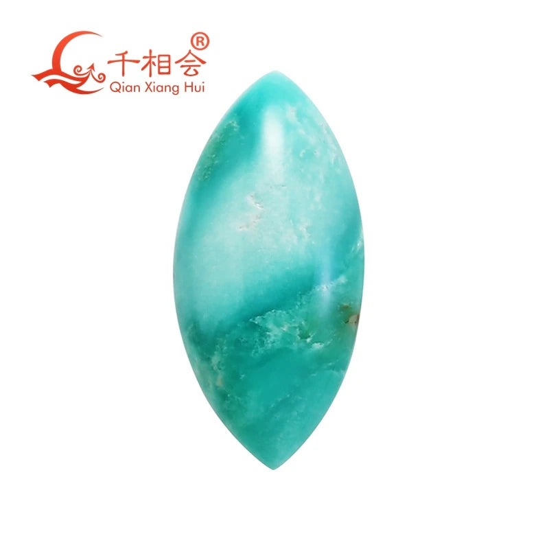 Natural Turquoise Loose Gemstone 1.3 Carat | Certified Cabochon