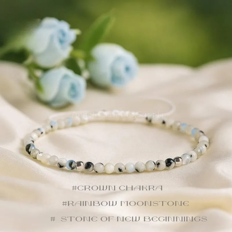Natural Moonstone Crystal Bracelet