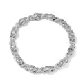 Malika Gems Infinity Cuban Necklace – Bold Protection Chain