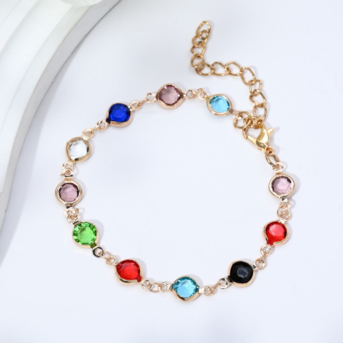 Malika Gems Red Diamond Luxe Necklace – Elegant Statement Piece