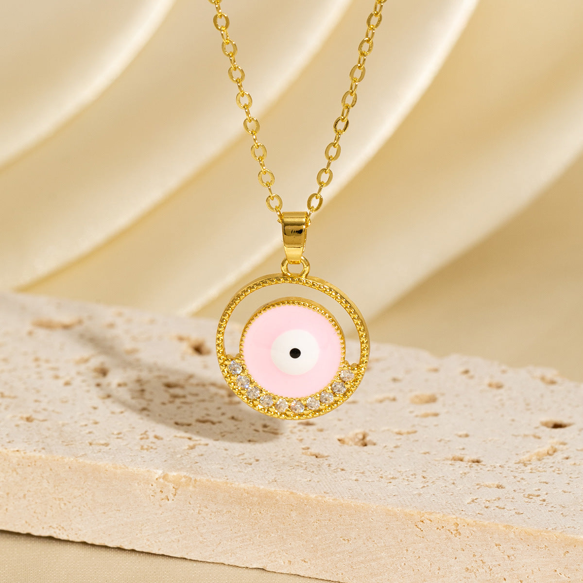 Malika Gems Vintage Energy Necklace – Bold Statement Piece