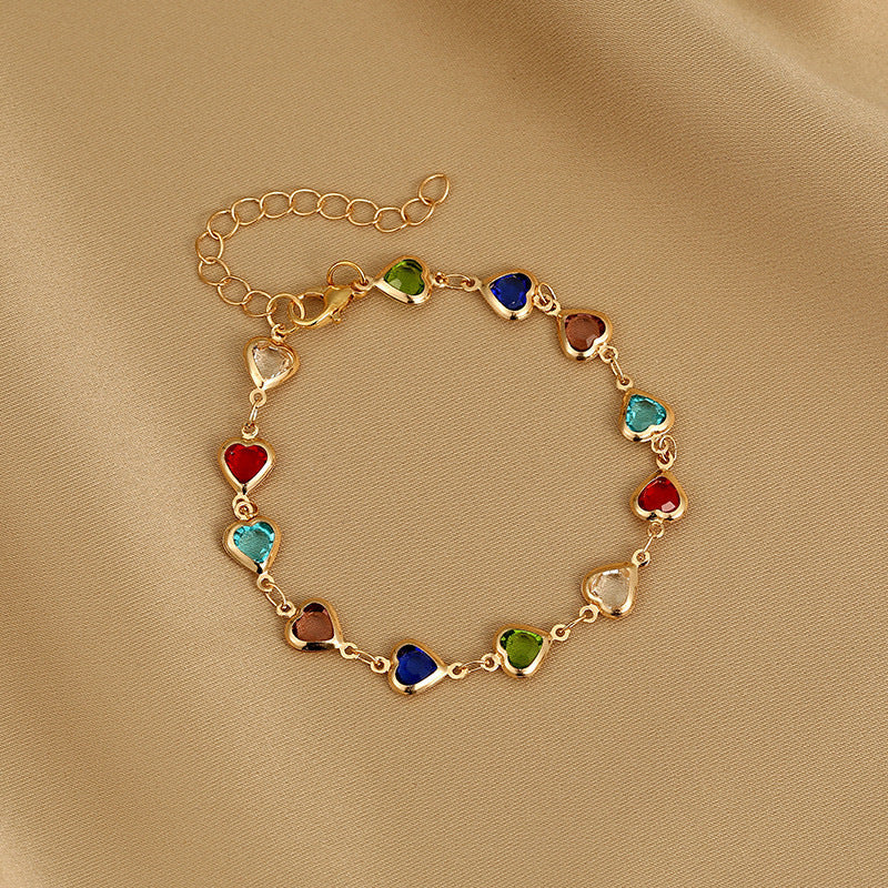 Malika Gems Red Diamond Luxe Necklace – Elegant Statement Piece