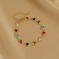 Malika Gems Red Diamond Luxe Necklace – Elegant Statement Piece