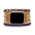 Natural Stone Woven Watch With Bracelet Boho