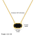 Malika Gems Birthstone Energy Necklace – 12 Stone Alignment Pendant